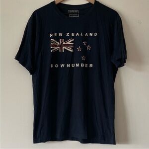 New Zealand Downunder flag T-shirt. Men’s XL